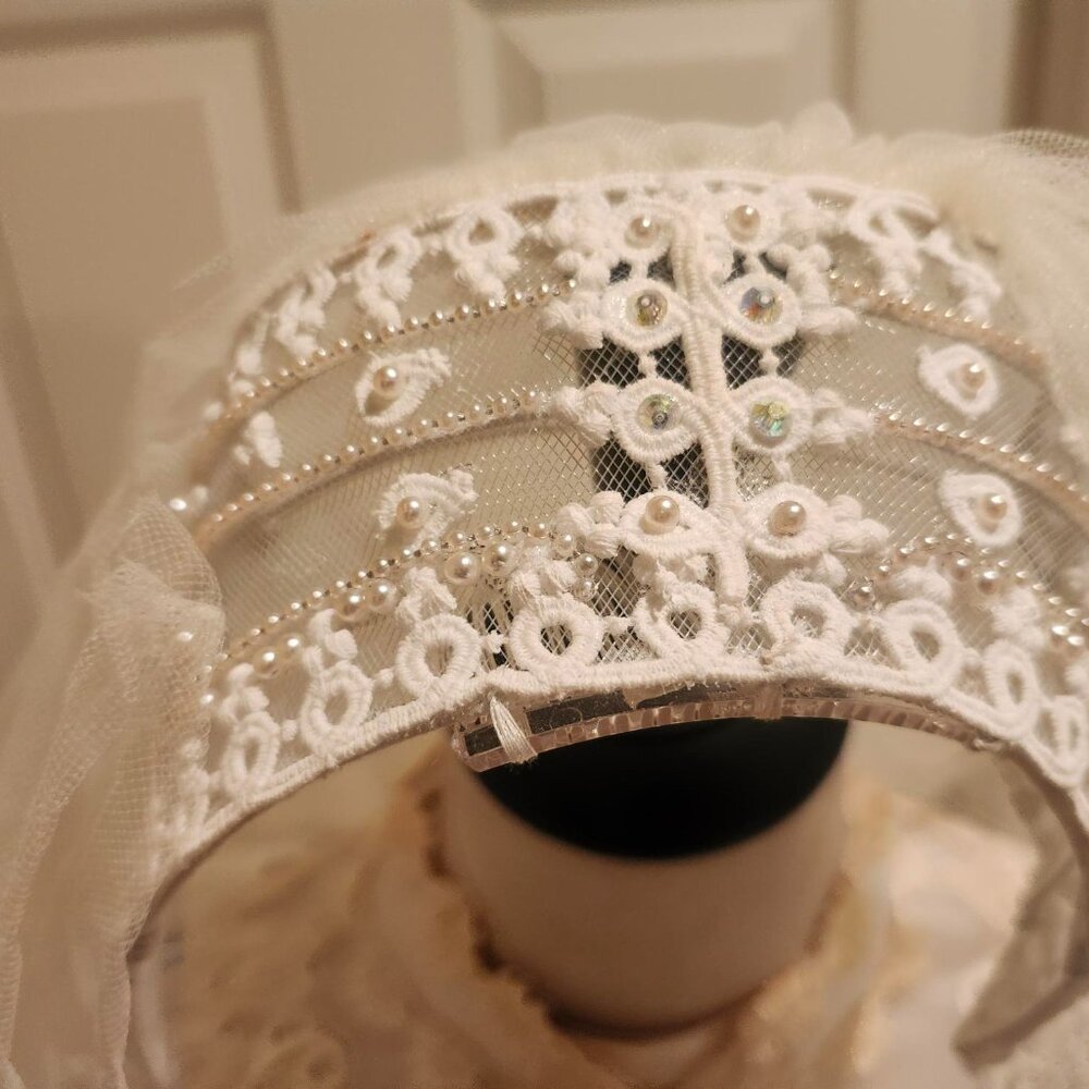 1977 VINTAGE WEDDING DRESS - Picture 4 of 15